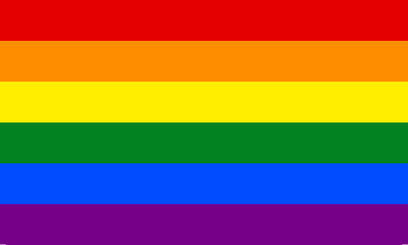 The gay/pride flag